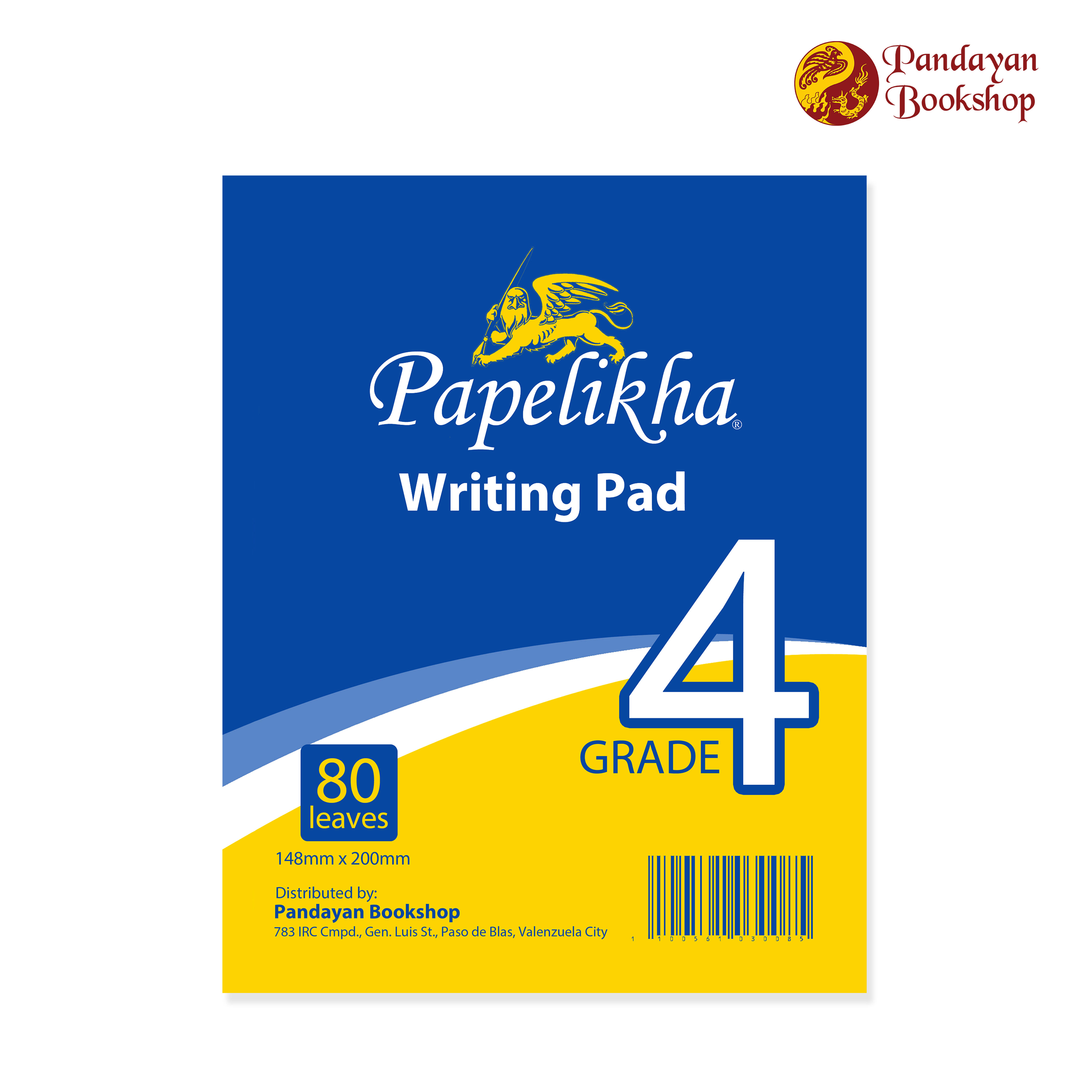 Papelikha Grade 4 Writing Pad 3s 80 leaves