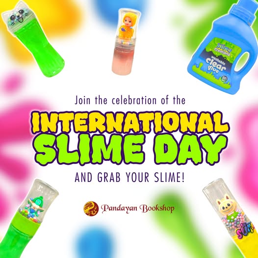 Happy International Slime Day